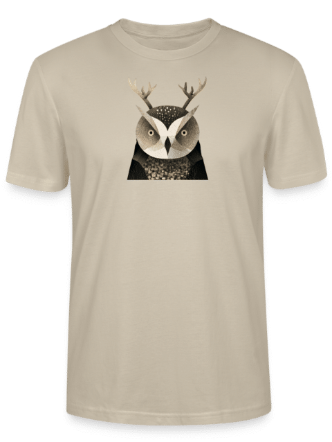 Stanley/Stella CRAFTER Unisex T-Shirt Owl deer