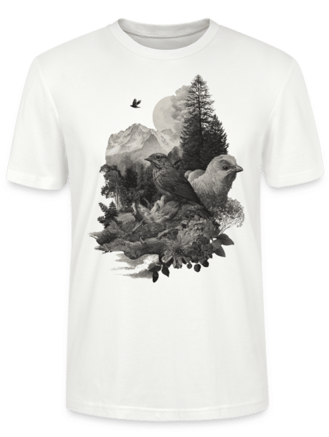 Birds Stanley/Stella Unisex T-Shirt Nature