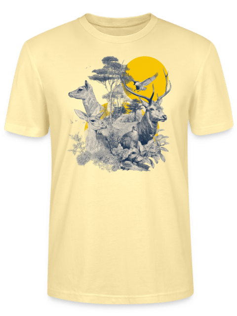 Stanley/Stella Unisex T-Shirt Different Animals