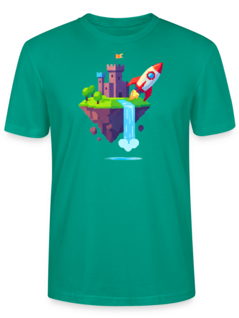 Unisex T-Shirt Castle Rocket