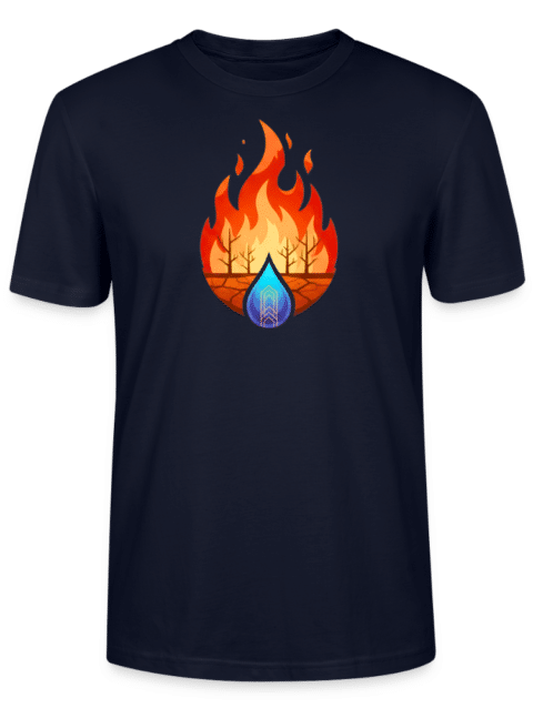 Burning Forest Unisex T-Shirt