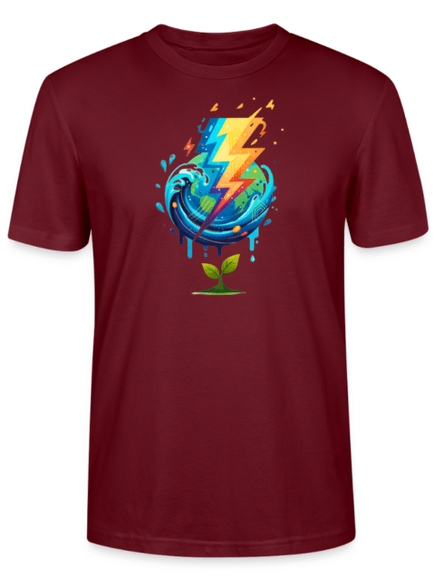 Stanley/Stella CRAFTER Unisex T-Shirt Climate Thunderbolt