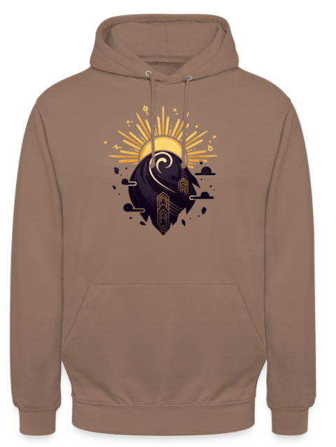Unisex Hoodie Sun and Stone