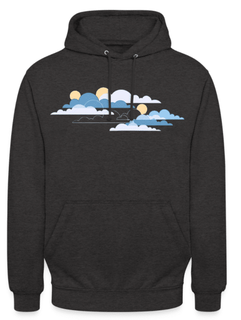 Unisex Hoodie Sky Clouds