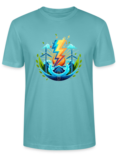 Renewable Thunderbolt Unisex T-Shirt