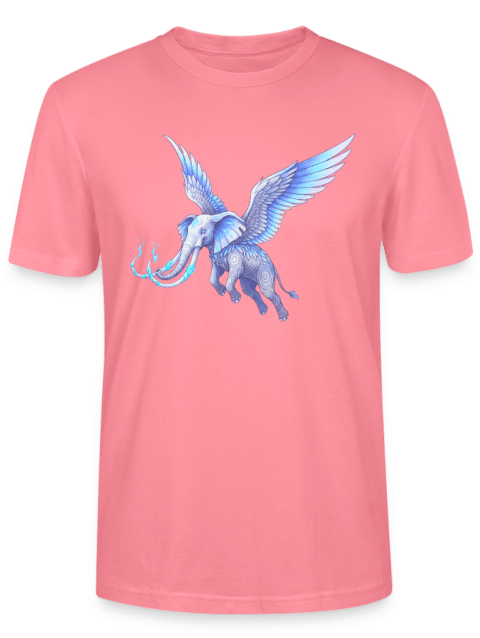 Flying Elephant Unisex T-Shirt