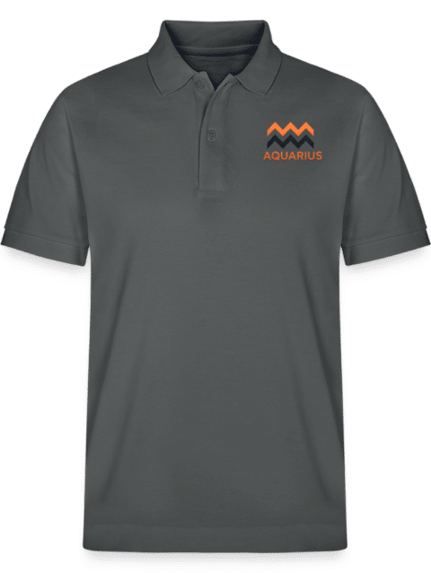 Stanley/Stella Unisex Organic Polo Shirt Aquarius