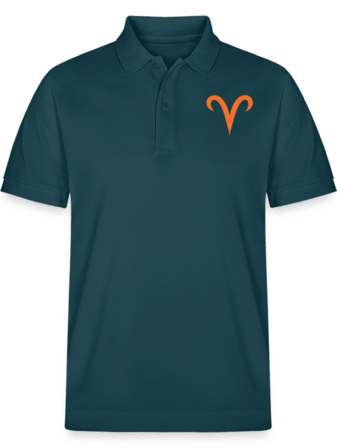 Unisex Polo Shirt Zodiac Sign Aries