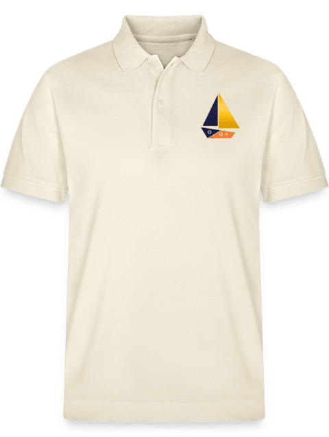 Stanley/Stella Unisex Organic Polo Shirt Sailing Boat