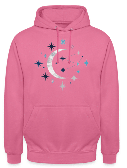Unisex Hoodie Moon Stars