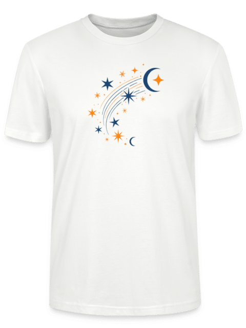 Stanley/Stella CRAFTER Unisex T-Shirt Stars And Moon