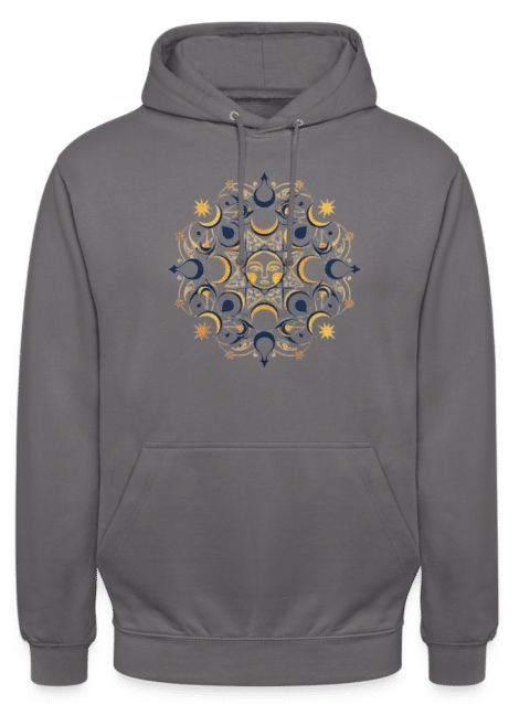Unisex Hoodie Sun Moon