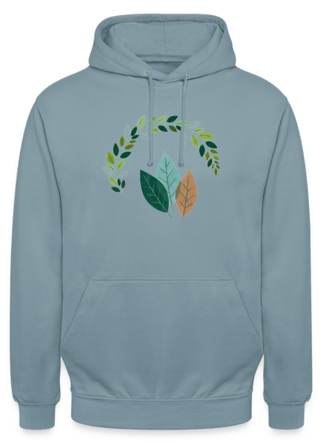 Unisex Hoodie Leaves I