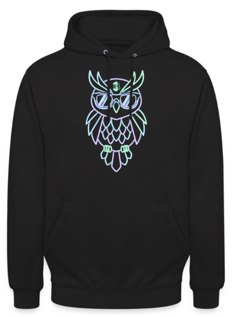 Unisex Hoodie Bitcoin Owl