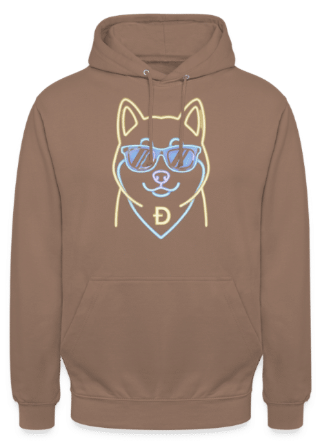 Unisex Hoodie Dogecoin Dog