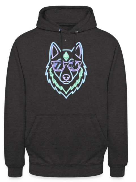 Unisex Hoodie Etherum Wolf