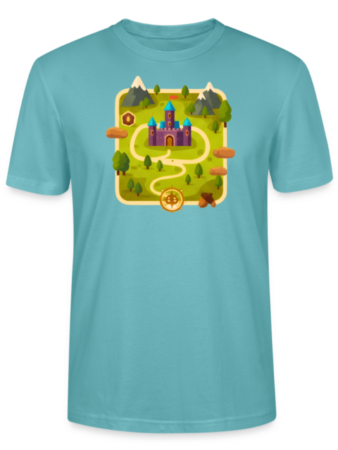 Unisex T-Shirt Castle Map