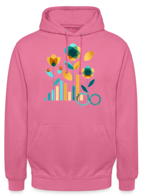 Unisex Hoodie Finance Flowers
